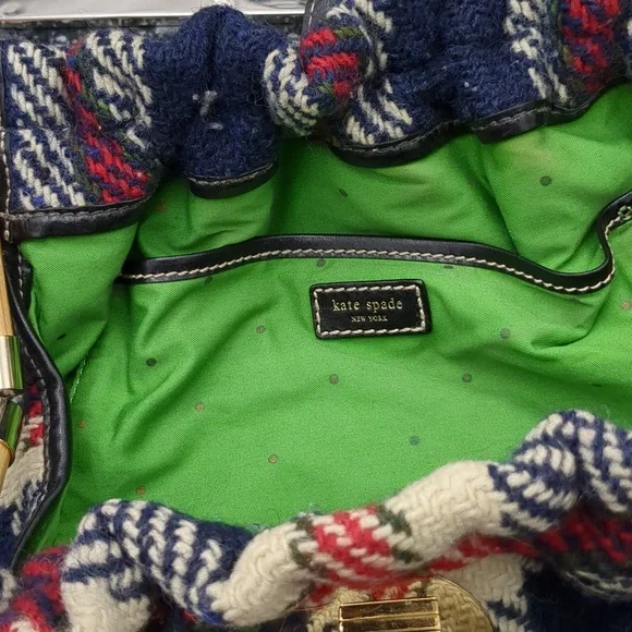 Kate Spade plaid wool bag - Picture 12 of 16
